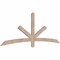 Ekena Millwork Alberta Smooth Timber Gable Bracket, Douglas Fir, 84"W x 31"H x 1 1/2"D x 3 1/2"F, 9/12 Pitch GBW084X31X0204ALB00SDF - alternate 5
